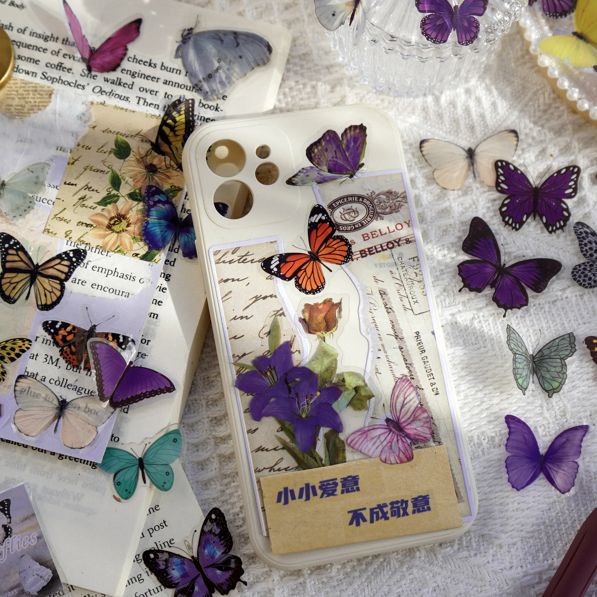 Journamm 40pcs/pack Butterfly  - Art Craft 3 Year Old のレビューと価格