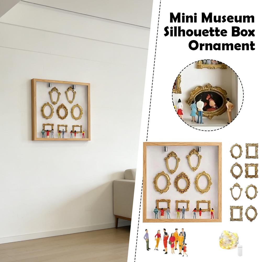 Mini Museum Silhouette Box DIY - Art Craft Museum のレビューと価格