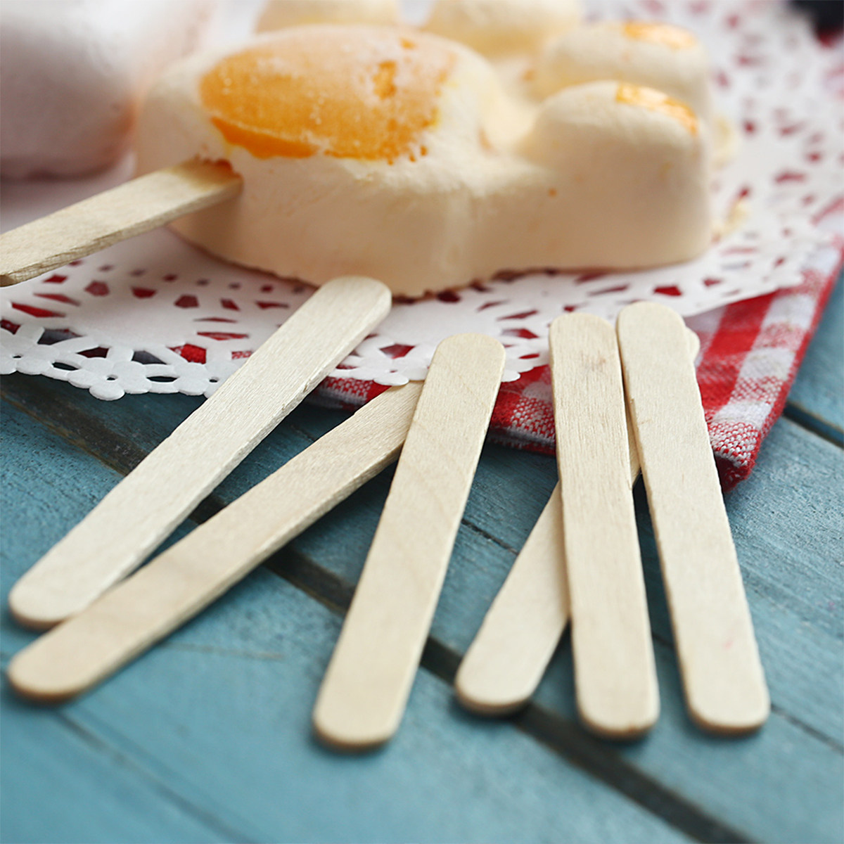100Pcs Wooden Craft Ice Cream  - Art Craft Ice Cream のレビューと価格