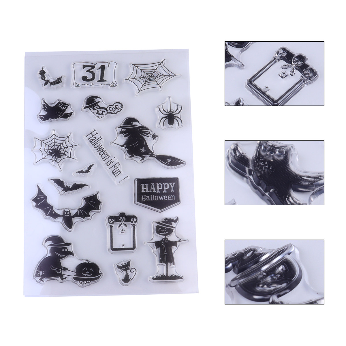 Silicone Stampers Kids Creativ - Art Craft Halloween Preschool のレビューと価格