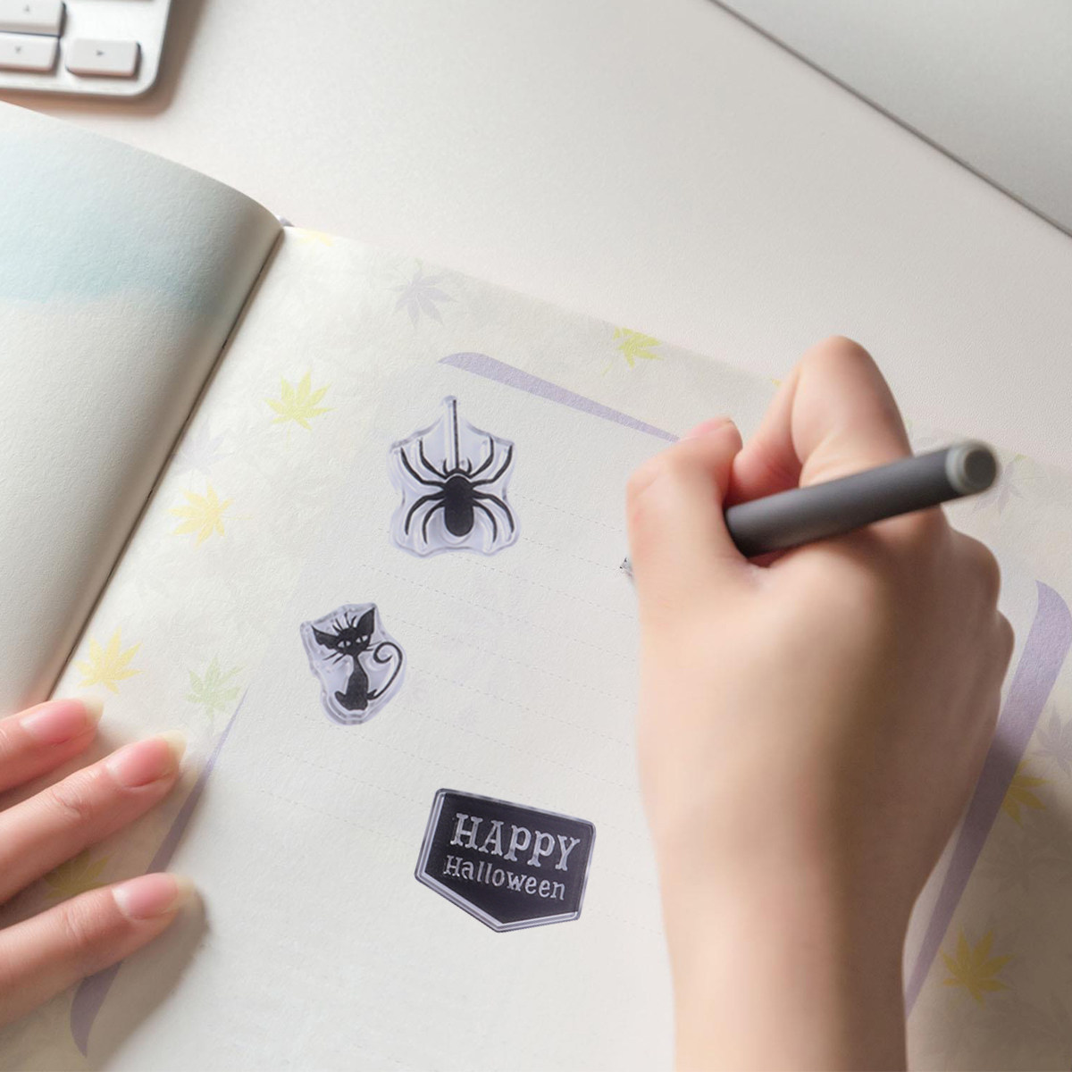 Silicone Stampers Kids Creativ - Art Craft Halloween Preschool のレビューと価格