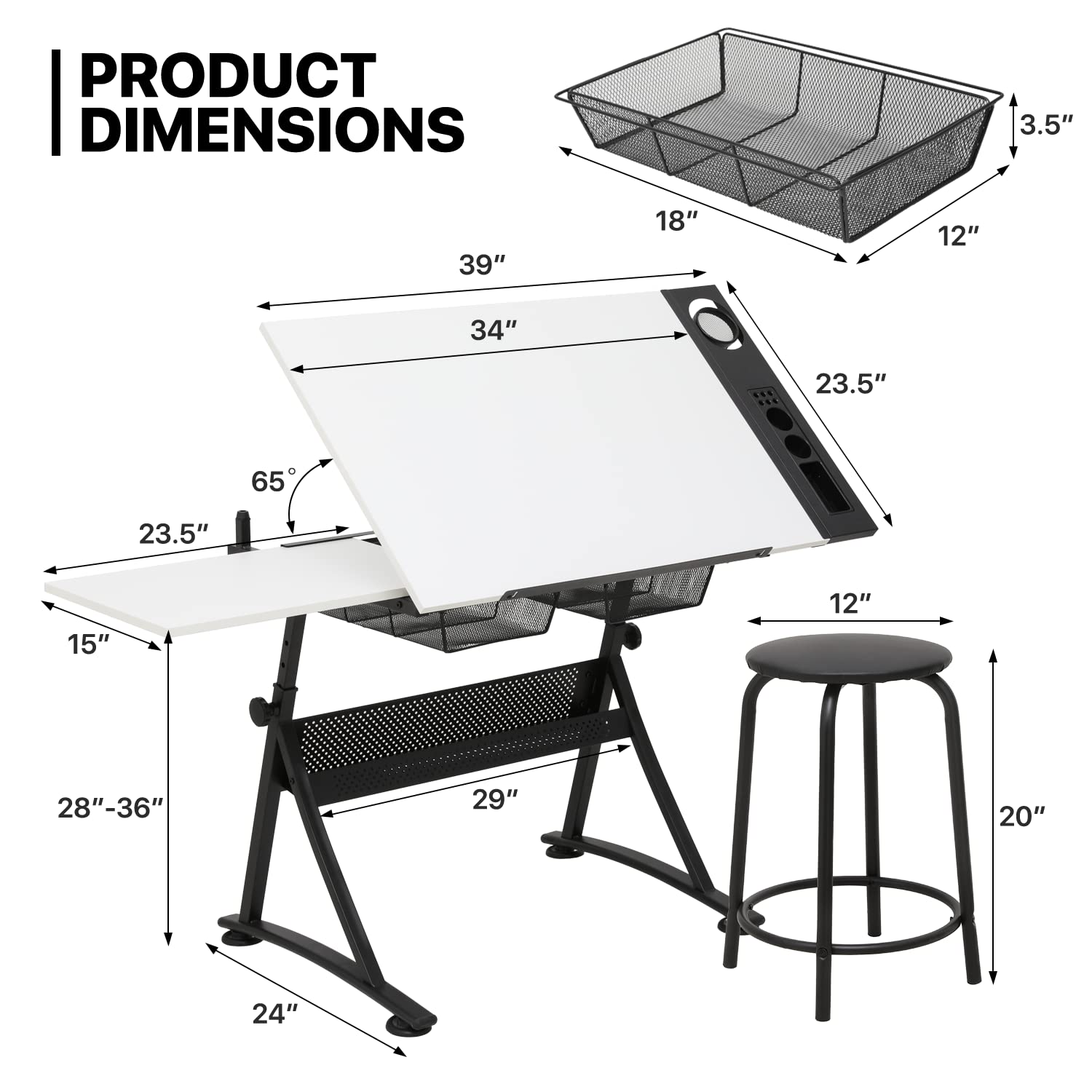 Art Deco Drafting Table, Heigh - Art & Craft Job Vacancies のレビューと価格
