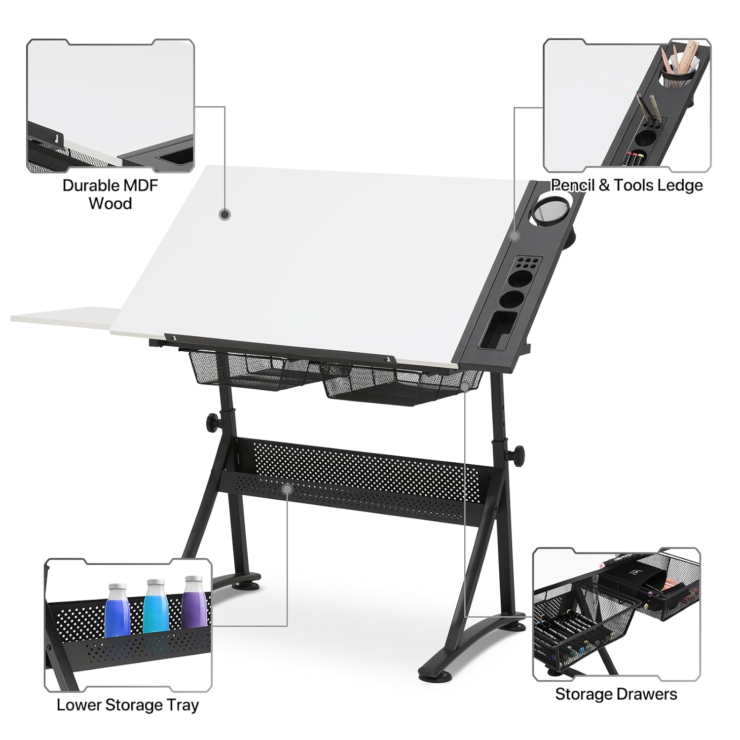 Art Deco Drafting Table, Heigh - Art & Craft Job Vacancies のレビューと価格