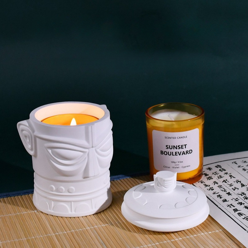 Sanxingdui Mask Silicone Mold  - Art Craft Gift Ideas のレビューと価格