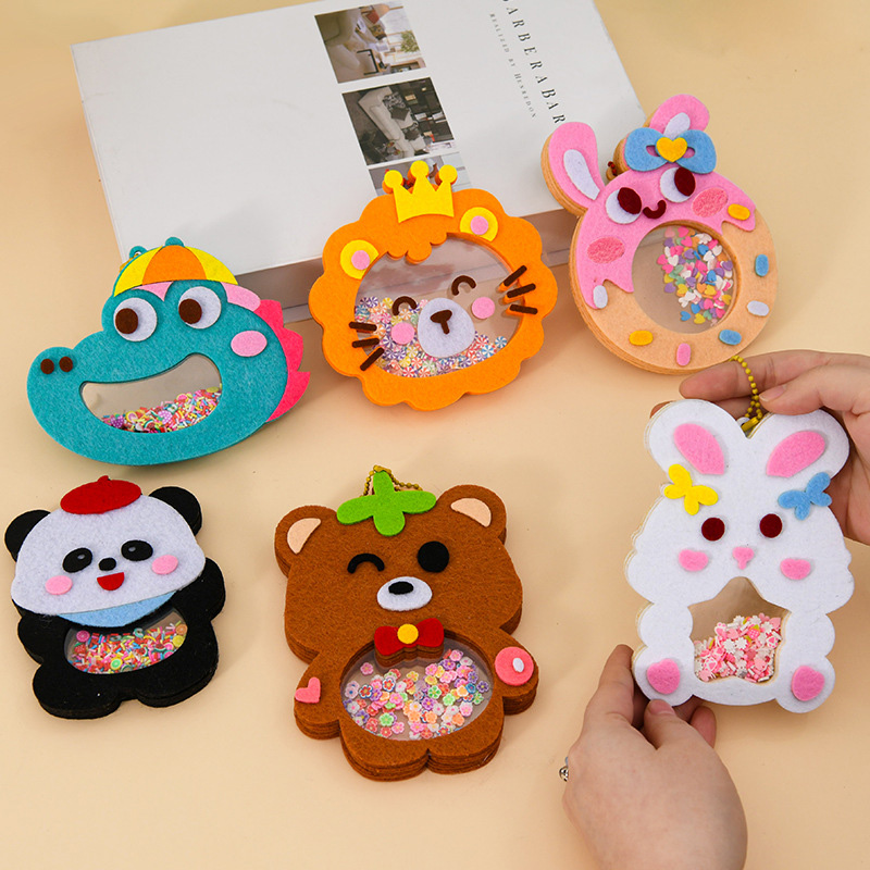 DIY Animal Shake Pendant Art C - Art Craft 3 Year Old のレビューと価格