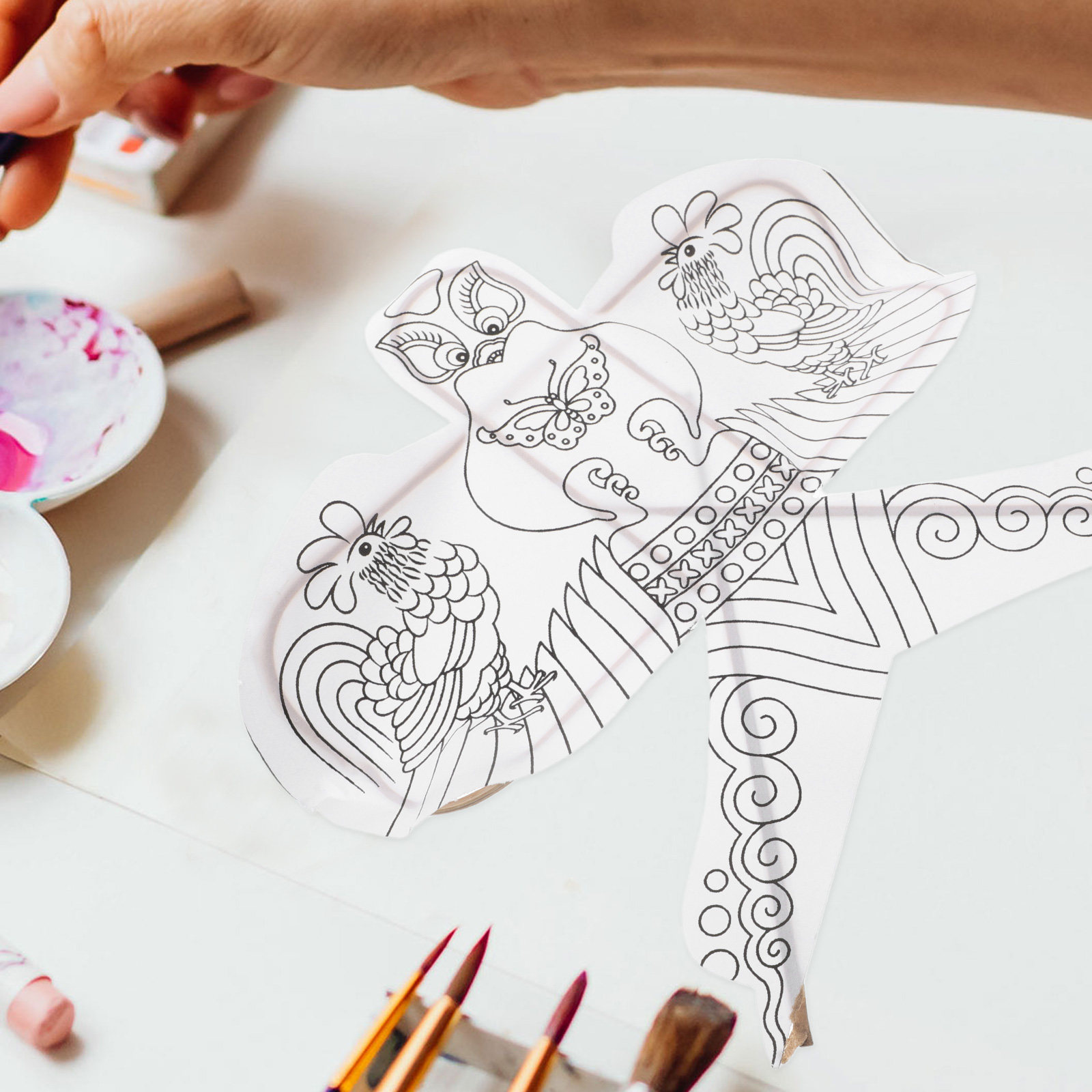 DIY Kite Making Kit for Kids B - Art Craft Kite のレビューと価格