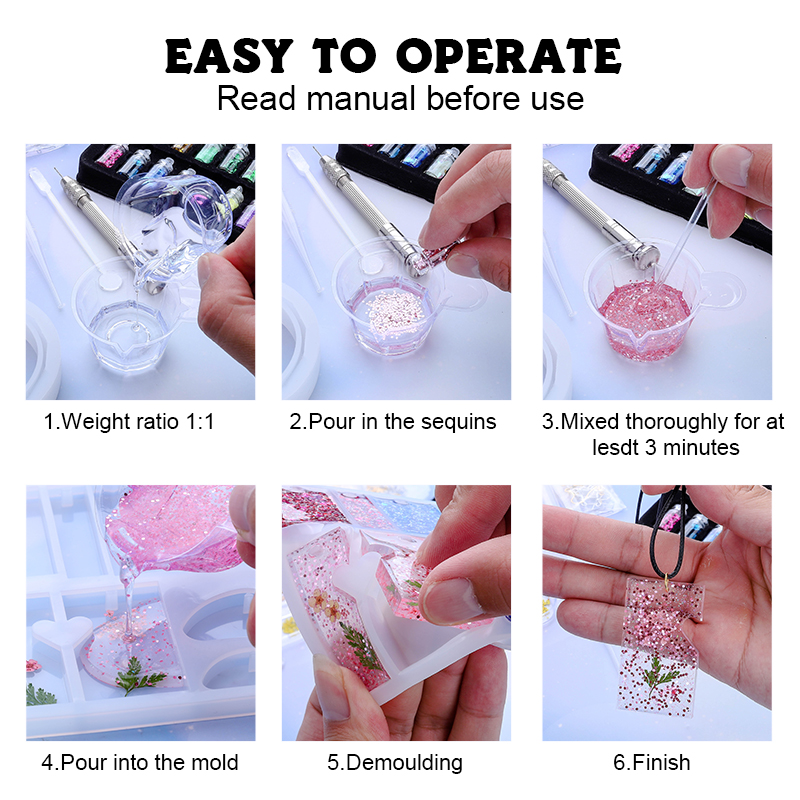 Epoxy Resin Silicone Molds Sta - Art Craft Kite のレビューと価格