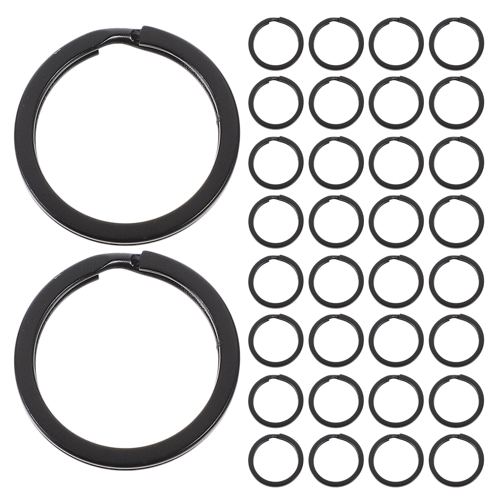 100Pcs Black Flat Metal Double - The Art And Craft Of Jewelry のレビューと価格
