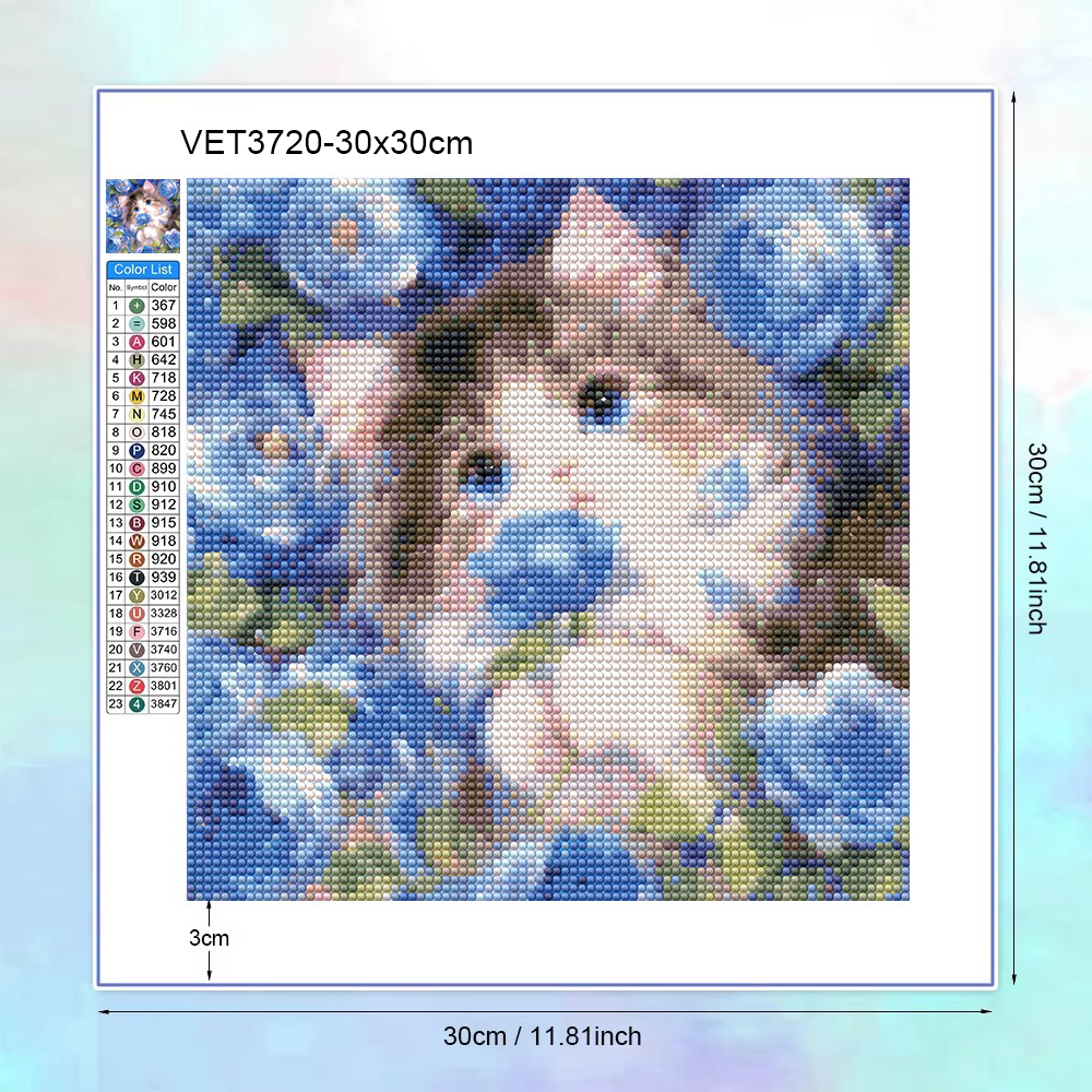 AB Diamond Painting Cute Cat F - Wallpaper Art And Craft のレビューと価格