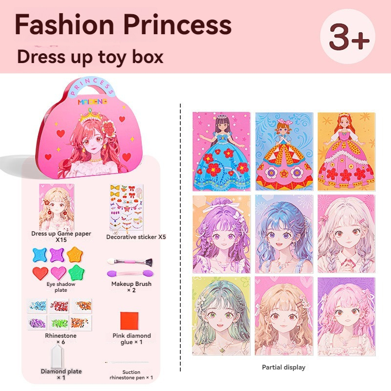 3 in 1 Princess Makeup Kit DIY - Art Craft 3 Year Old のレビューと価格