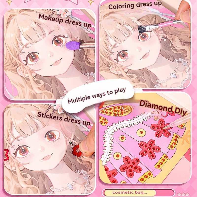 3 in 1 Princess Makeup Kit DIY - Art Craft 3 Year Old のレビューと価格