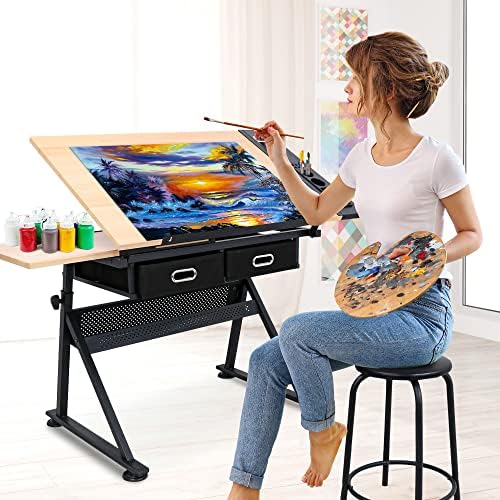 Adjustable Height Drafting Des - Art & Craft Job Vacancies のレビューと価格