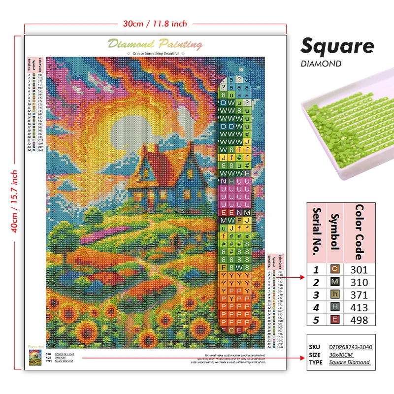 5D DIY Cartoon Craft Lass Diam - Wallpaper Art And Craft のレビューと価格