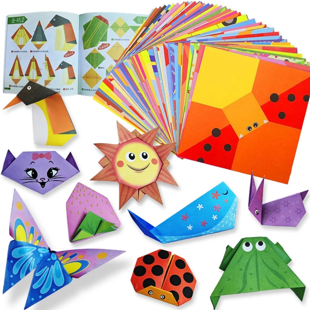 New Origami Kit 30 Sheets Orig - Art Craft 3 Year Old のレビューと価格