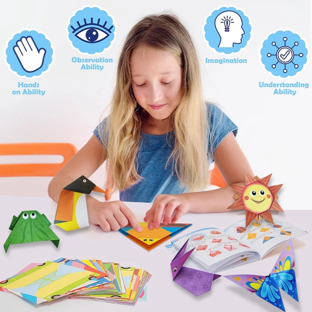 New Origami Kit 30 Sheets Orig - Art Craft 3 Year Old のレビューと価格