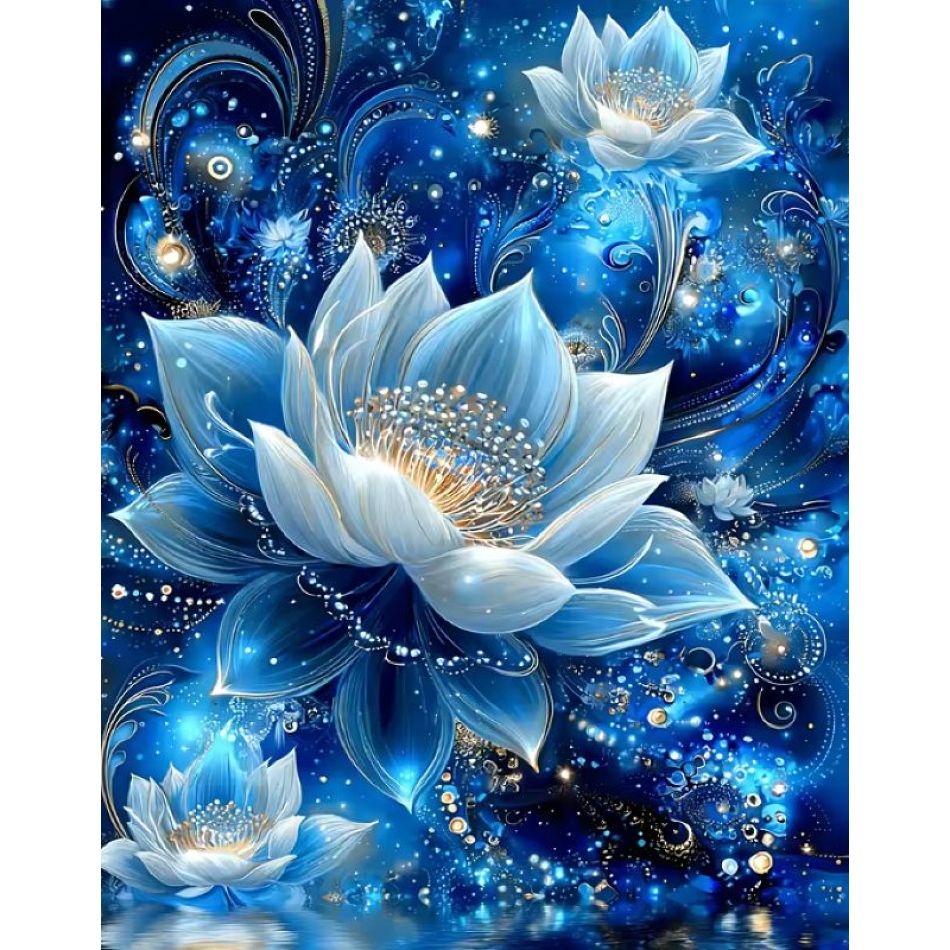 RUOPOTY Blue Lotus Diamond Pai - Art Craft Ideas With Paper のレビューと価格