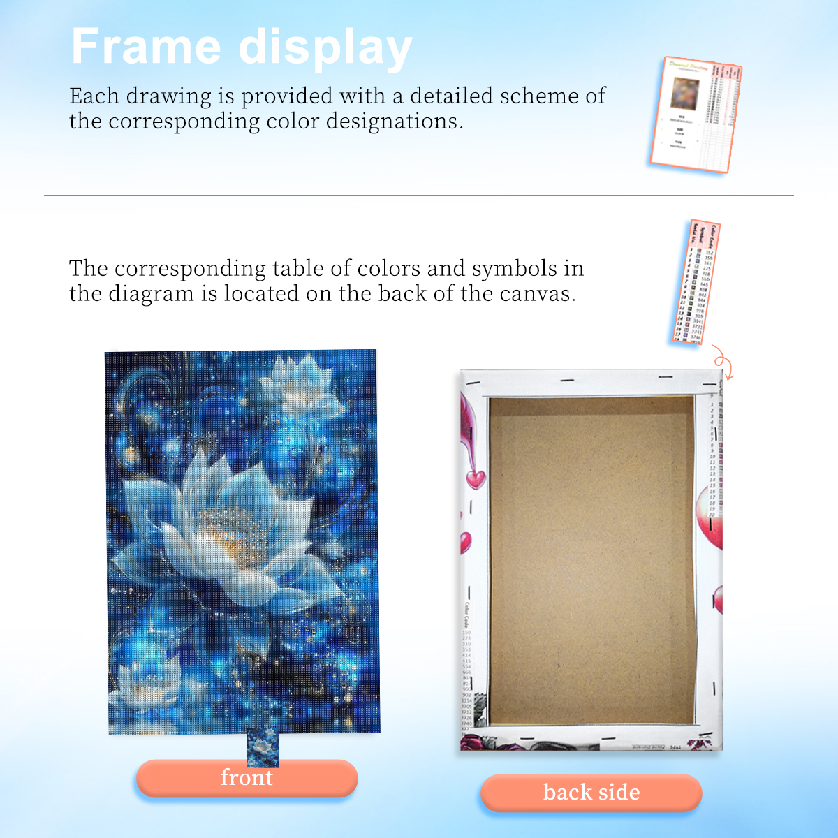 RUOPOTY Blue Lotus Diamond Pai - Art Craft Ideas With Paper のレビューと価格