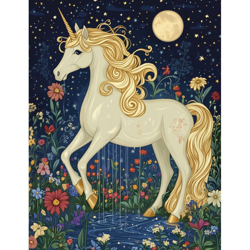 RUOPOTY The Horse Under The Mo - Art Craft Ideas With Paper のレビューと価格