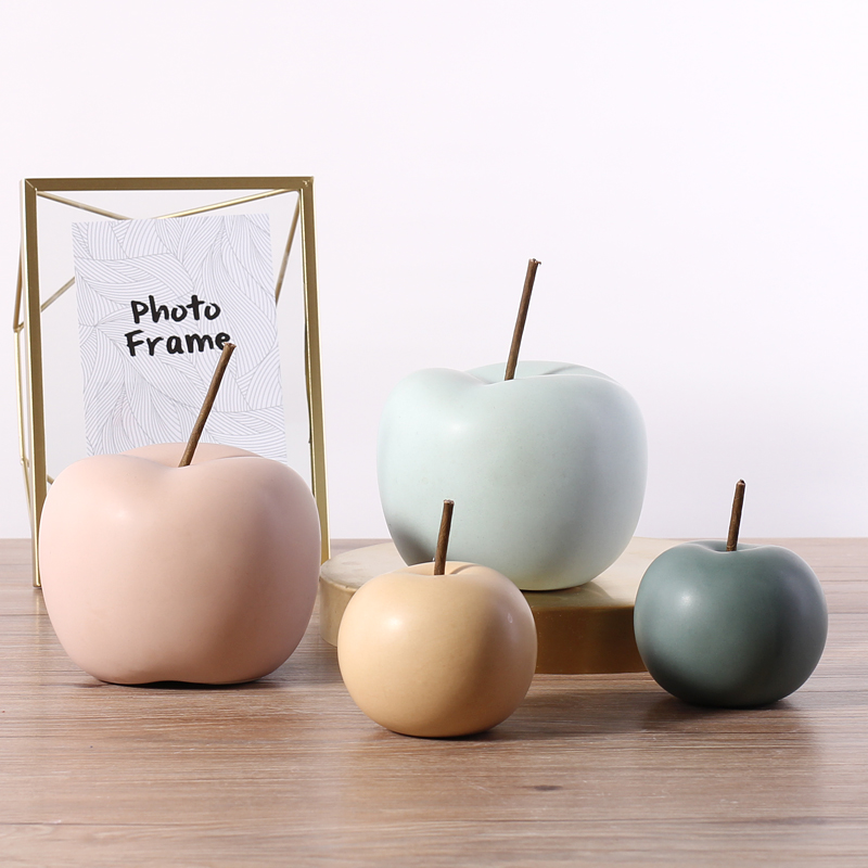 Miniature Ceramic Apple Orname - Art Craft Ideas For Christmas のレビューと価格