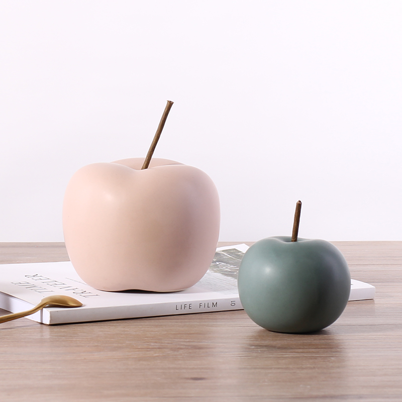 Miniature Ceramic Apple Orname - Art Craft Ideas For Christmas のレビューと価格