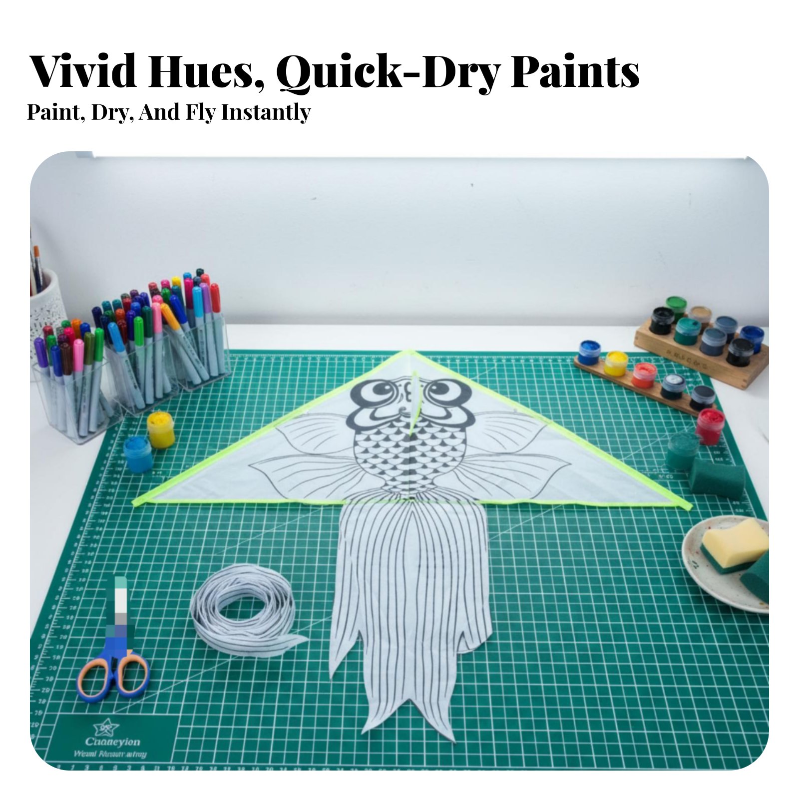 DIY Kite Craft Kit for Kids, B - Art Craft Kite のレビューと価格