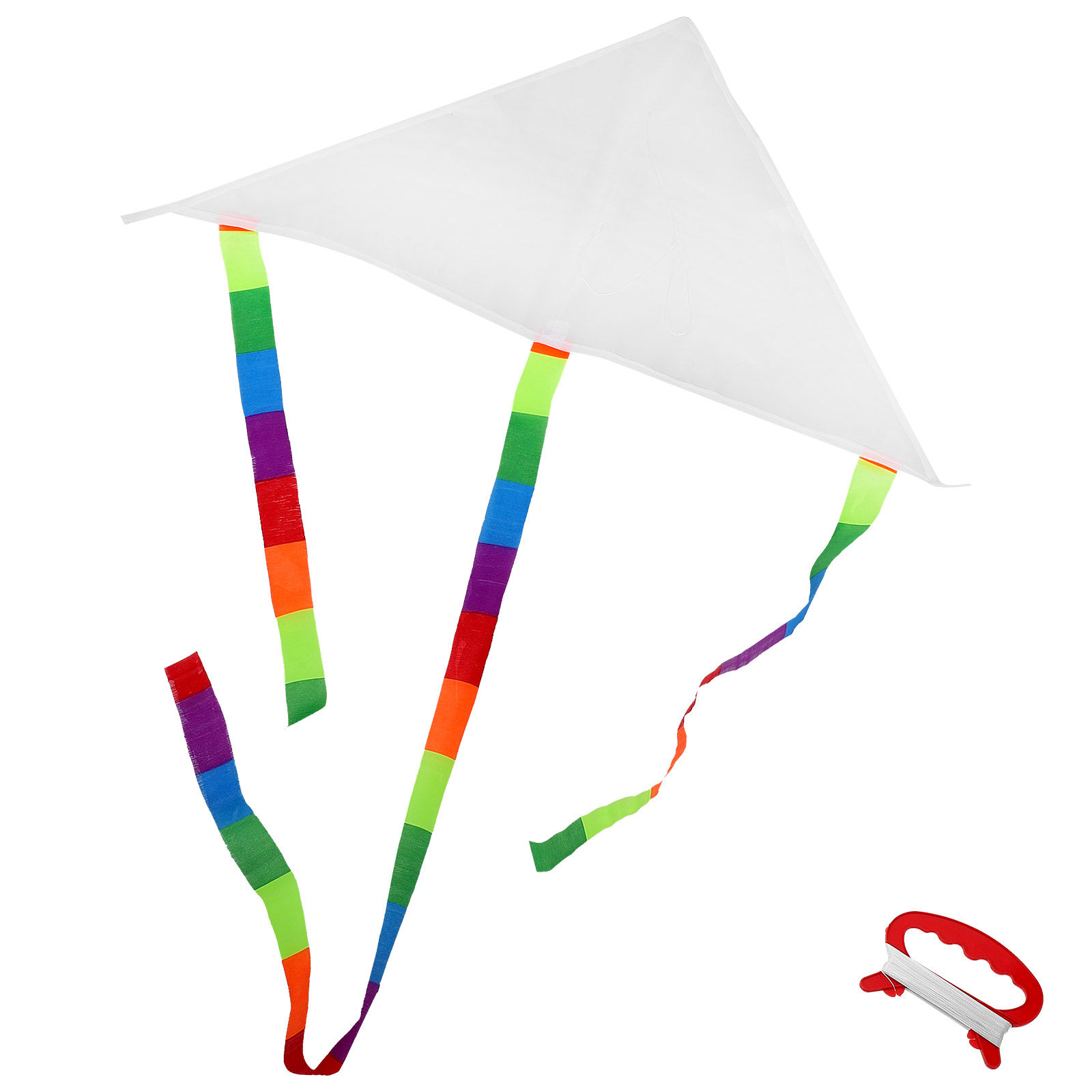 1Set Portable DIY Blank Kite K - Art Craft Kite のレビューと価格