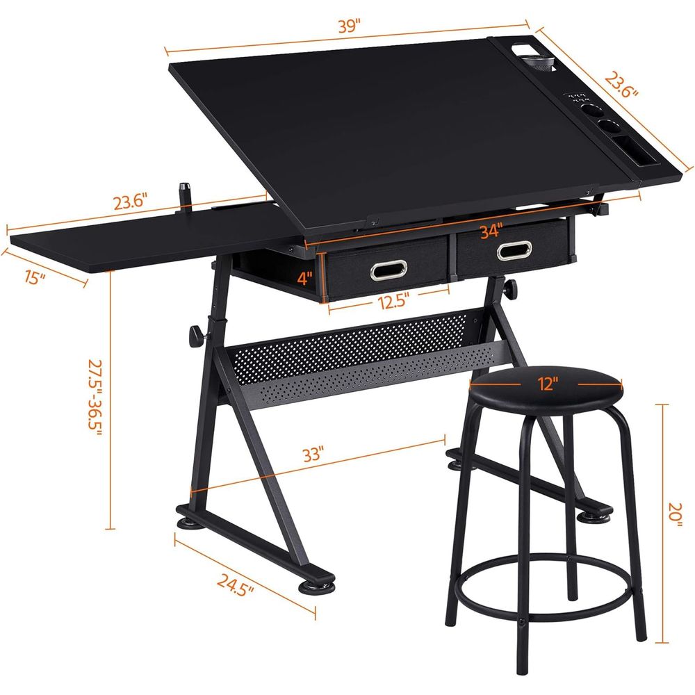 Drafting Table for Artists, He - Art & Craft Job Vacancies のレビューと価格