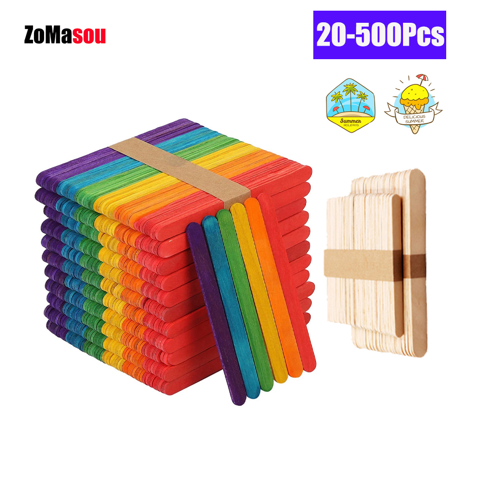 20/100/500Pcs Ice Cream Popsic - Art Craft Ice Cream のレビューと価格