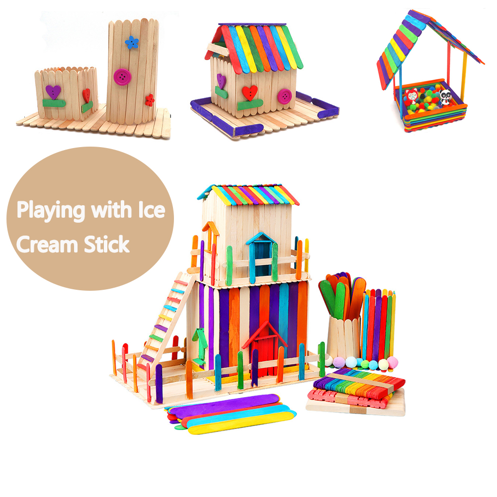 20/100/500Pcs Ice Cream Popsic - Art Craft Ice Cream のレビューと価格
