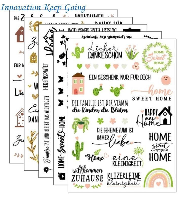 E65C Rub On Sticker Decorative - Art Craft 3 Year Old のレビューと価格