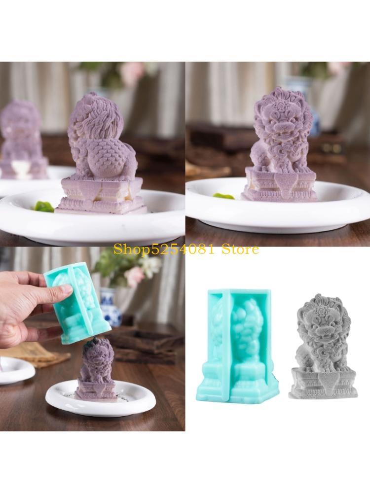 AXYC Safe Chinese Lions Silico - Art Craft Ice Cream のレビューと価格