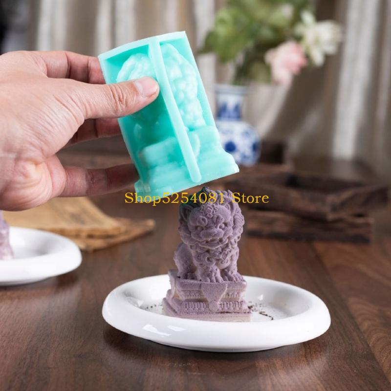 AXYC Safe Chinese Lions Silico - Art Craft Ice Cream のレビューと価格