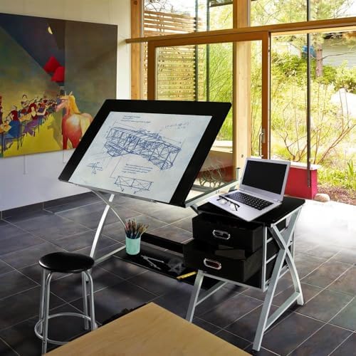 Drafting Desk, Drawing Table f - Art & Craft Job Vacancies のレビューと価格