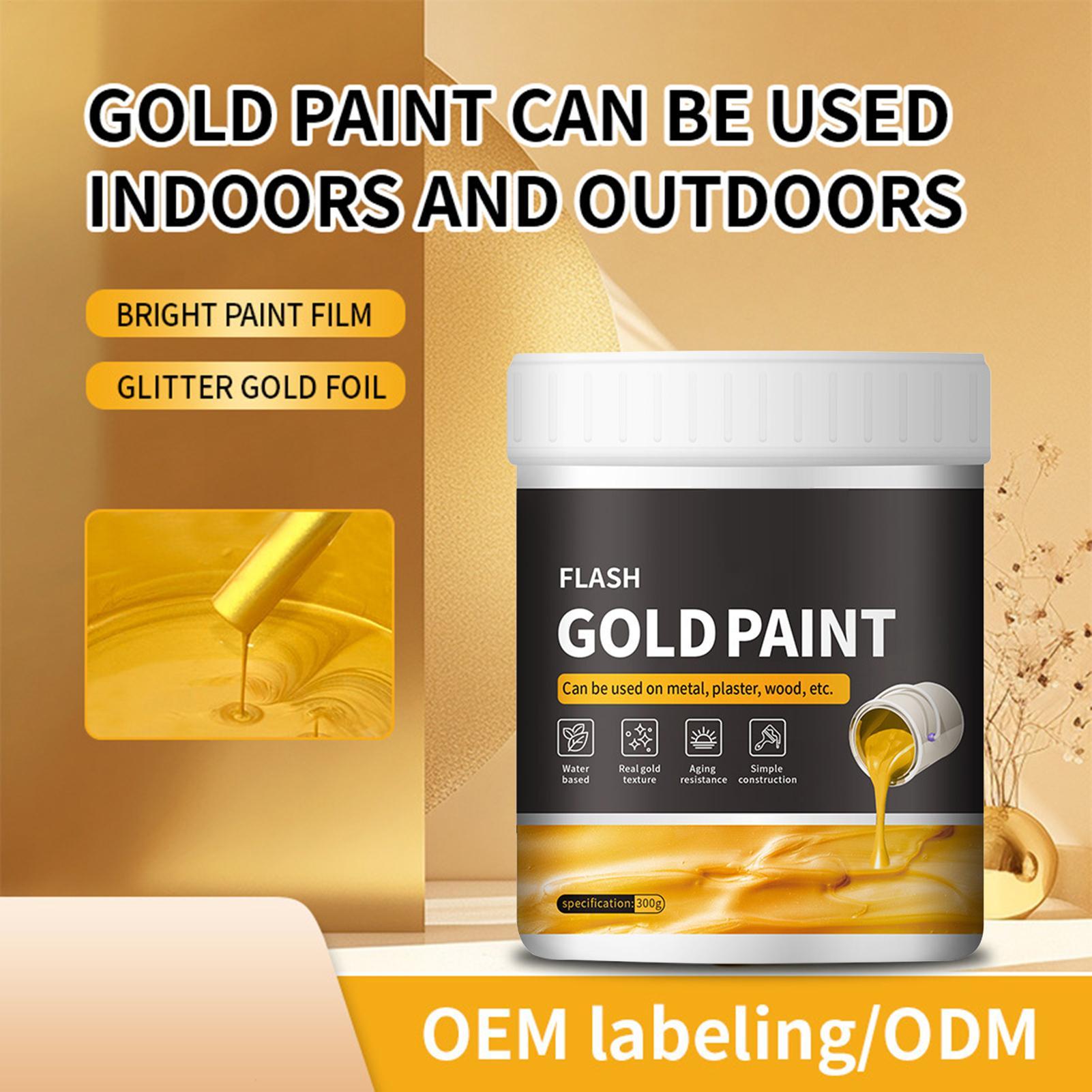 300g Liquid Gold Paint DIY Fas - Art And Craft With Paint のレビューと価格