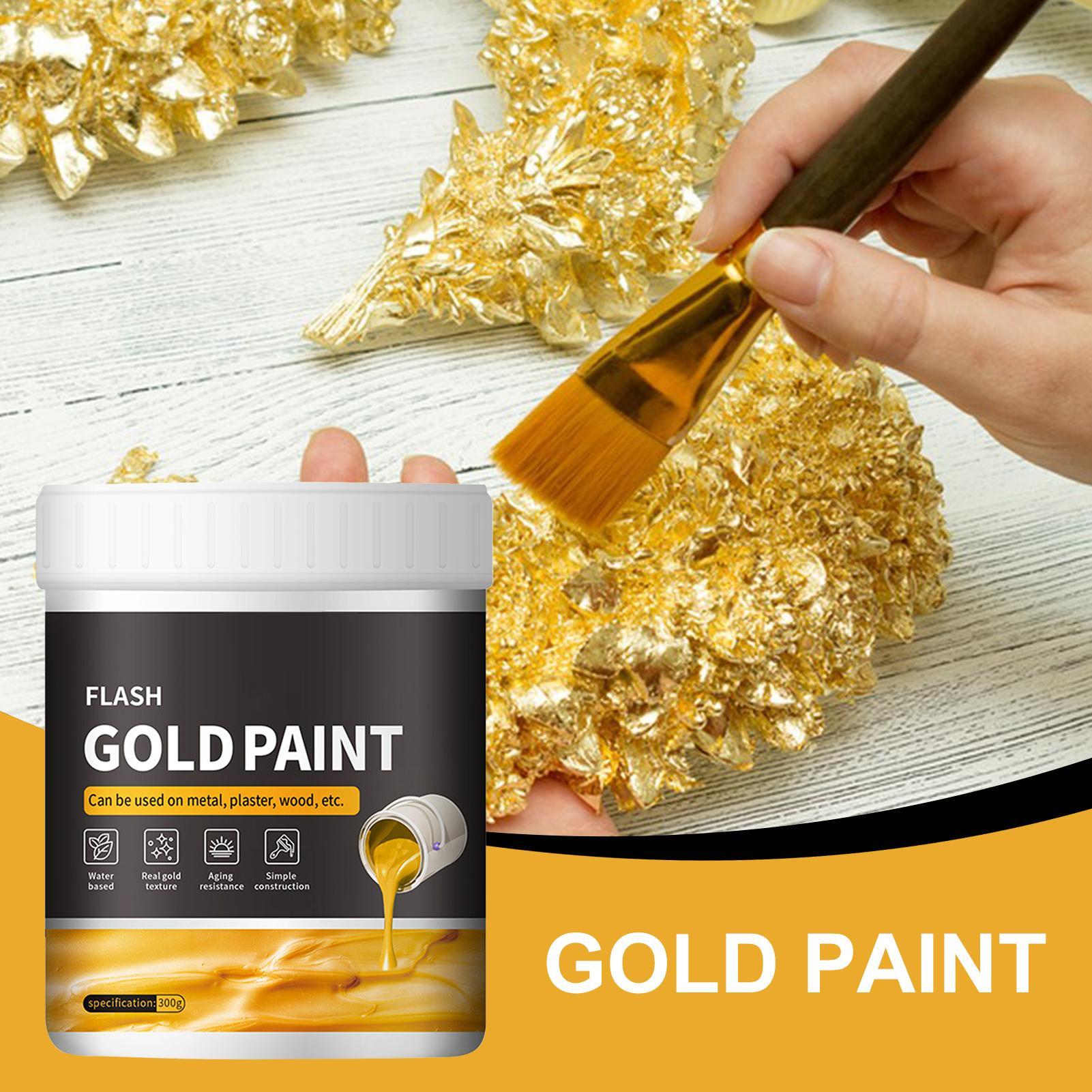 300g Liquid Gold Paint DIY Fas - Art And Craft With Paint のレビューと価格