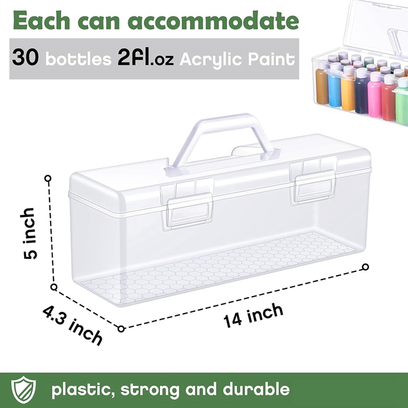 3 Pcs Paint Storage Box for 2  - Art And Craft With Paint のレビューと価格