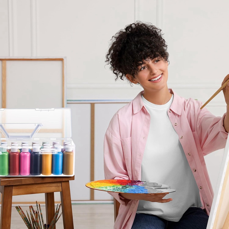 3 Pcs Paint Storage Box for 2  - Art And Craft With Paint のレビューと価格