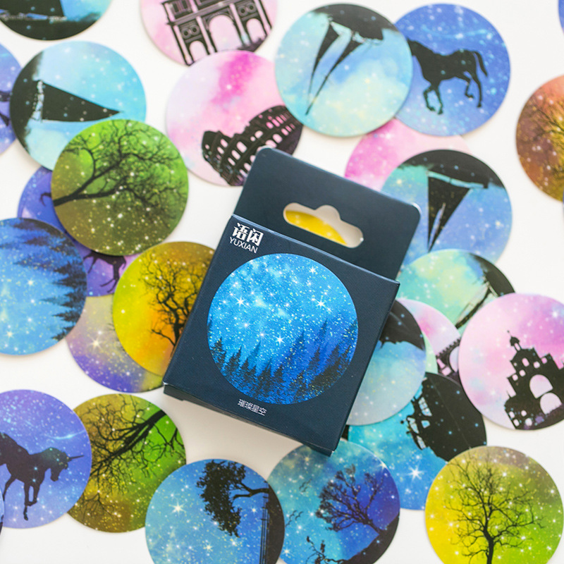 50Pcs/Set Bright Starry Sky Pa - Art Craft 3 Year Old のレビューと価格