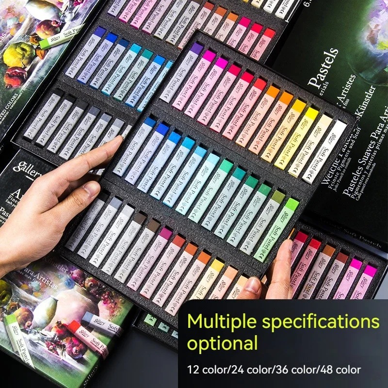 Professional Soft Pastel Squar - Chalk Pastel Set のレビューと価格