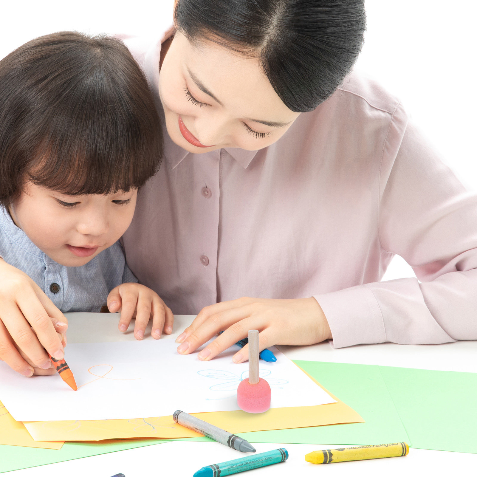 25Pcs Children Painting Sponge - Art And Craft With Paint のレビューと価格